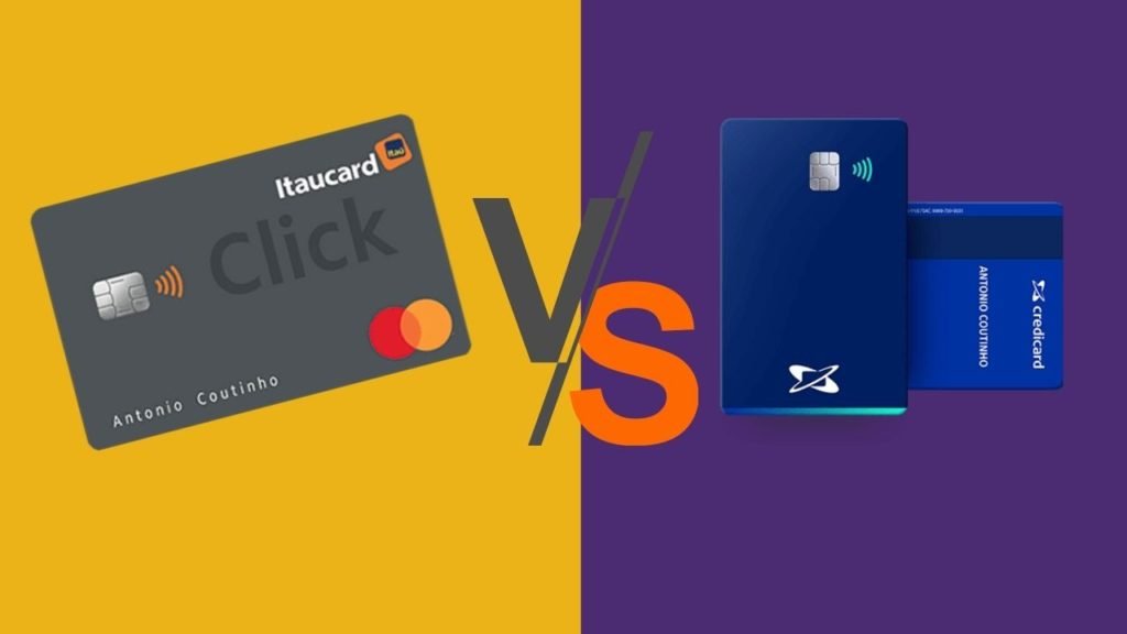 itaucard click vs credicard zero